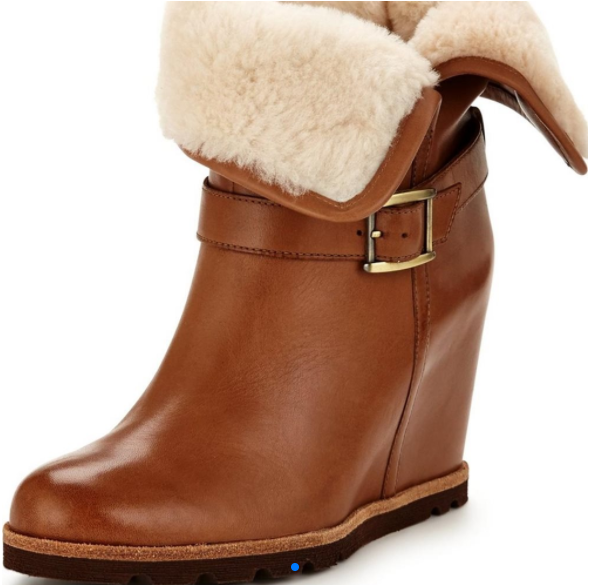Ugg ellecia wedge outlet boots